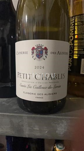 Borgogna Petit-chablis Closerie des Alisiers Les Cailloux du Serein 2024