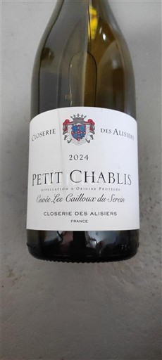 Бургундія Петі-Шаблі Closerie des Alisiers Les Cailloux du Serein 2024