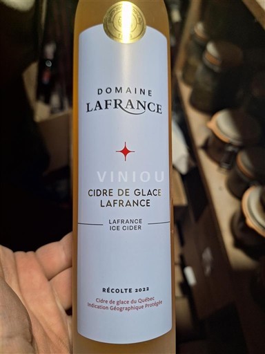 Québec Domaine Lafrance Cidre de Glace Lafrance 2022