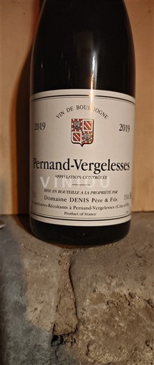 Bourgogne Pernand-vergelesses Domaine Nis Père & Fils 2019