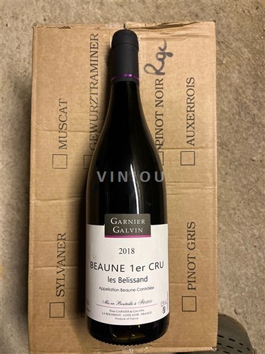 Бургундія Не вказано Premier Cru Garnier Galvin les Belissand 2018