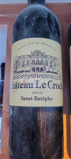 Bordeaux Saint-Estèphe Château Le Crock 2016
