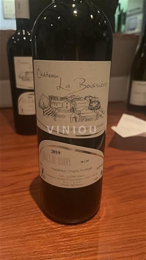Lounais-Ranska Côtes-de-duras Château La Boussière 2019