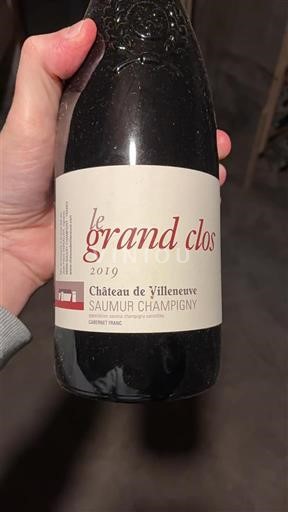 Vallée de la Loire Saumur-champigny Château Villeneuve Le Grand Clos 2019