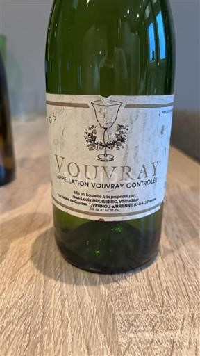 Dolina Loare Vouvray Rougier 2015