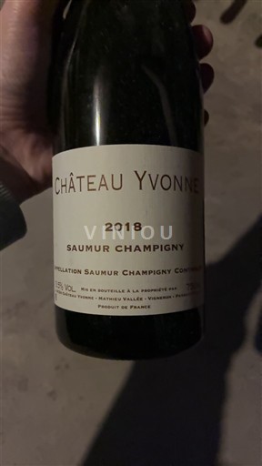 Loire Valley Saumur-Champigny Château Yvonne 2018