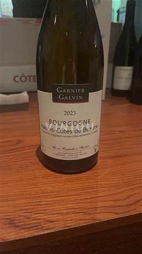 Burgundsko Hautes Côtes de Beaune Garnier Galvin 2023
