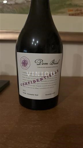 Roussillon Côtes-du-Roussillon Dom Brial Confidentielle 2022