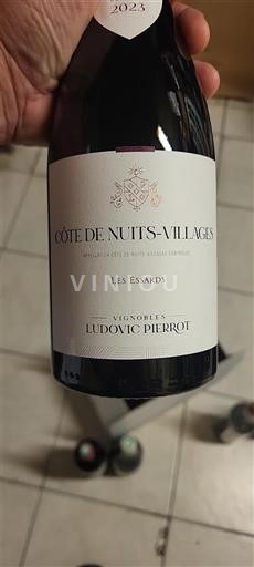 Bourgondië Côte de Nuits Villages Vignobles Ludovic Pierrot Les Essards 2023