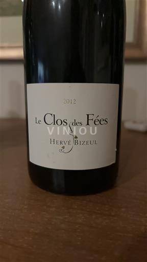 Roussillon Côtes du Roussillon Villages Le Clos des Fées Hervé bizeul 2012