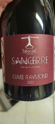 Vallée de la Loire Sancerre Domaine Tabordet Raymond 2023