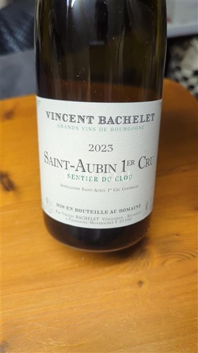 Burgundy Not Specified Premier Cru Vincent Bachelet Sentier du Clou 2023