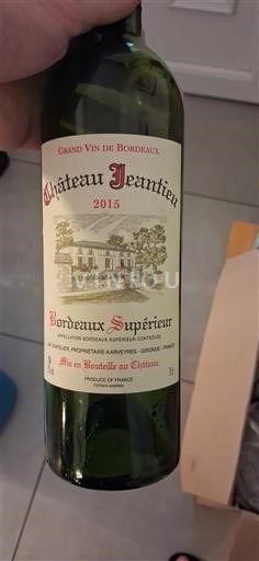 Bordeaux Bordeaux superior Château Jeantieu 2015