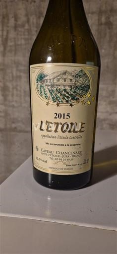Jura L'Étoile Caveau Chancanard 2015