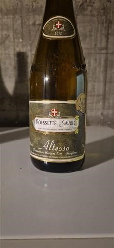 Saboia e Bugey Roussette de Savoie Altesse 2013