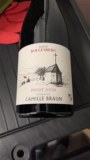 Elsass Domaine Camille Braun Bollenberg Pinot Noir 2022