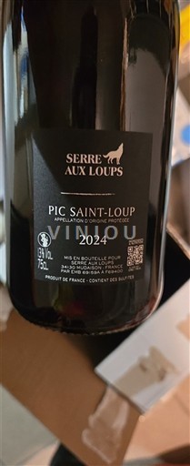 Languedoc Pic-saint-loup Serre aux Loups 2024