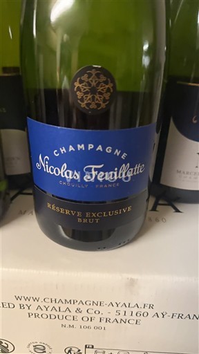 Champagne Nicolas Feuillatte Réserve Exclusive Brut Icke årgångsbetecknad