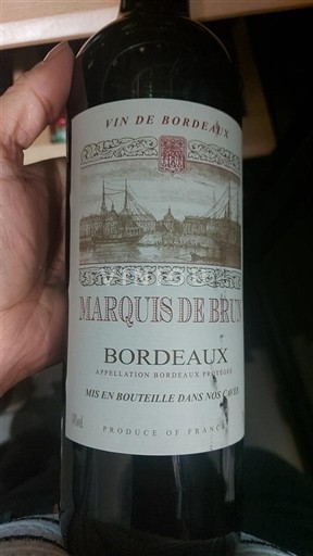 Bordeaux Marquis de Brum Ikke årgangsbestemt