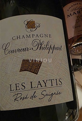 Šampanja Šampanjec Couvreur-Philippart Les Laytis Rosé de Saignée Neleten.