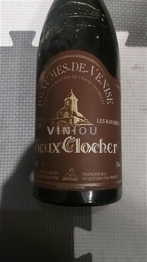 Rhônedalen Muscat de Beaumes de Venise Vieux Clocher Les Ramières 2009