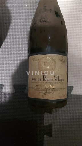 Rhônedalen Côtes-du-Rhône-Villages Domaine Plaisance 1990