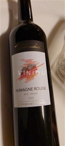 Wallis Humagne Rouge Cave St. Pierre Les Terrasses du Rhône 2023