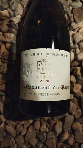 Rhônevallei Châteauneuf-du-Pape Mouriesse Vinum Pierre d'Ambre 2020