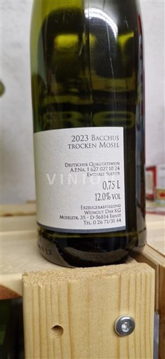 Mosela Weingut Dax keg Bacchus Trocken 2023