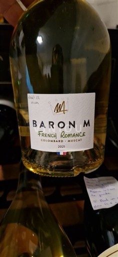 Zuidwest-Frankrijk Côtes de Gascogne Baron M French Romance 2021