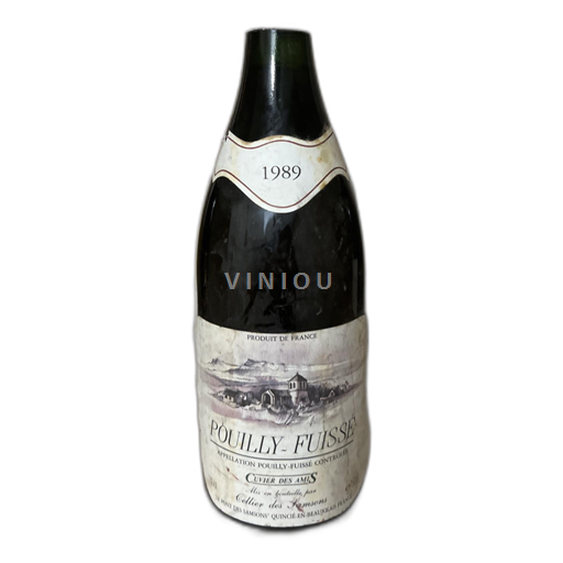 Bourgogne Pouilly-fuissé Cellier des Samsons des Amis 1989
