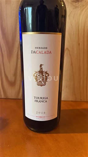 Alentejo Herdade da Calada Touriga franca 2016