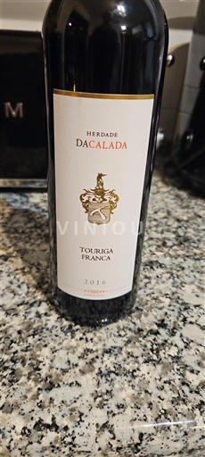 Alentejo Herdade da Calada Touriga franca 2016