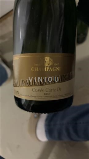Champagne Paul Dangin & Fils Carte Or Icke årgångsbetecknad