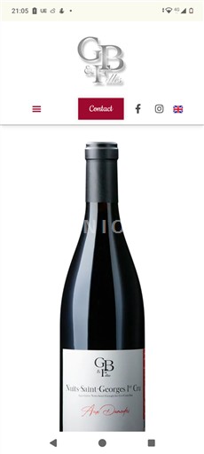 Burgundija Nuits-Saint-Georges Premier Cru GB et Filles Aux damodes 2023