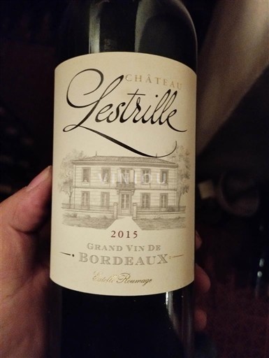 Bordeaux Château Lestrille 2015