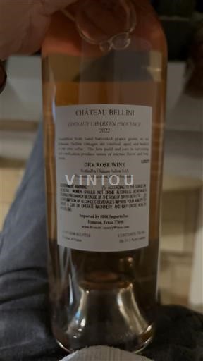 Provence Coteaux Varois en Provence Château Bellini 2022