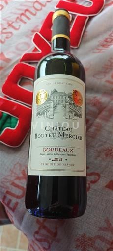 Bordeaux Château Boutet Mercier 2021