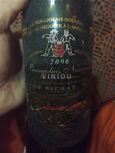 Beaujolais Beaujolais Nouveau Bichat Père & Fils 2006