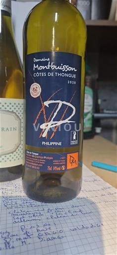 Languedoc a Roussillon Côtes de Thongue Domaine Montbuisson Philippine 2020