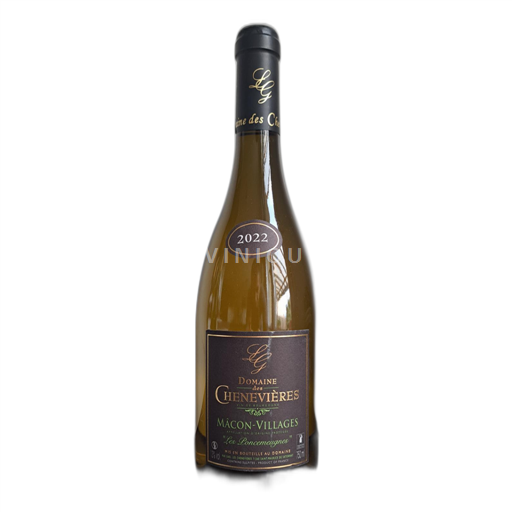 Burgundija Mâcon in Mâcon-villages Domaine des Chenevières Les Poncemeugnnes 2022