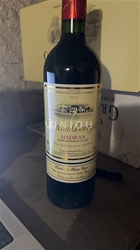 Sydväst Madiran Château Barrejat 2021