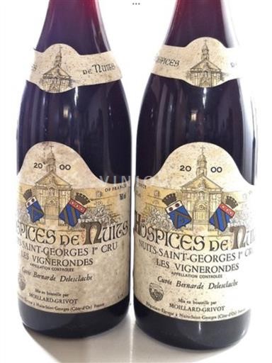 Bourgondië Nuits-saint-georges Premier Cru Hospices de Nuits Bernarde Delalache 2000