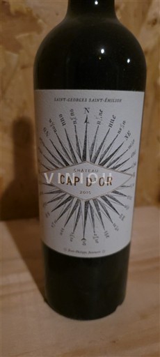 Burdeos Saint-Georges-Saint-Émilion Château Cap d'Or 2015