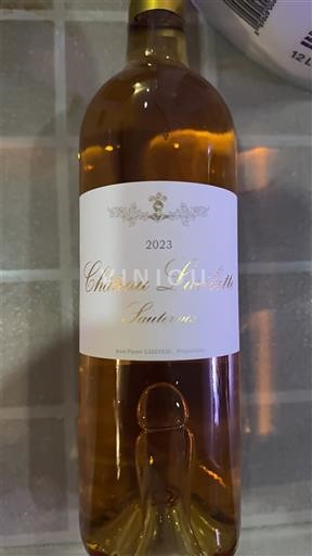 Bordeaux Sauternes Château Lariotte Scea Lahiteau et fils 2023