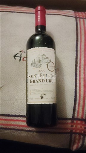 Bordeaux Saint-Émilion Grand Cru Grand Cru Château Caillou de Roques 2005