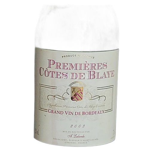 Bordeaux Không được chỉ định Côtes de Blaye 1 2003