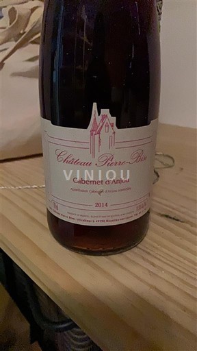 Rượu vang Rosé demi-sec Château Pierre-Bise 2014 Pháp Thung lũng sông Loire Cabernet-d'Anjou AOC