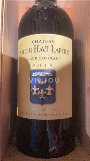 Bordeaux Pessac-Léognan Grand Cru Classé Château Smith Haut Lafitte 2018