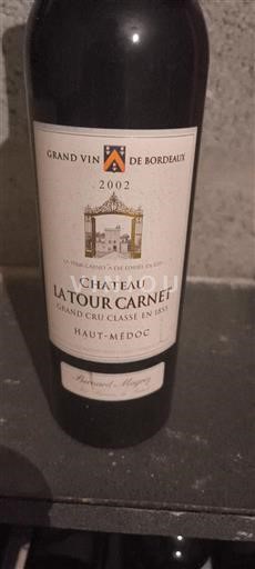 Bordeaux Haut-Médoc Grand Cru Château La Tour Carnet 2002